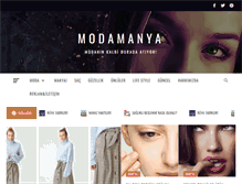 Tablet Screenshot of modamanya.net